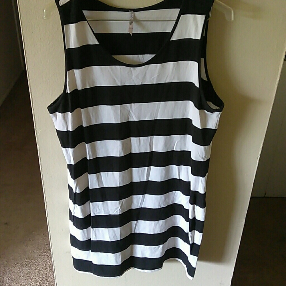 Comfy stripped tunic